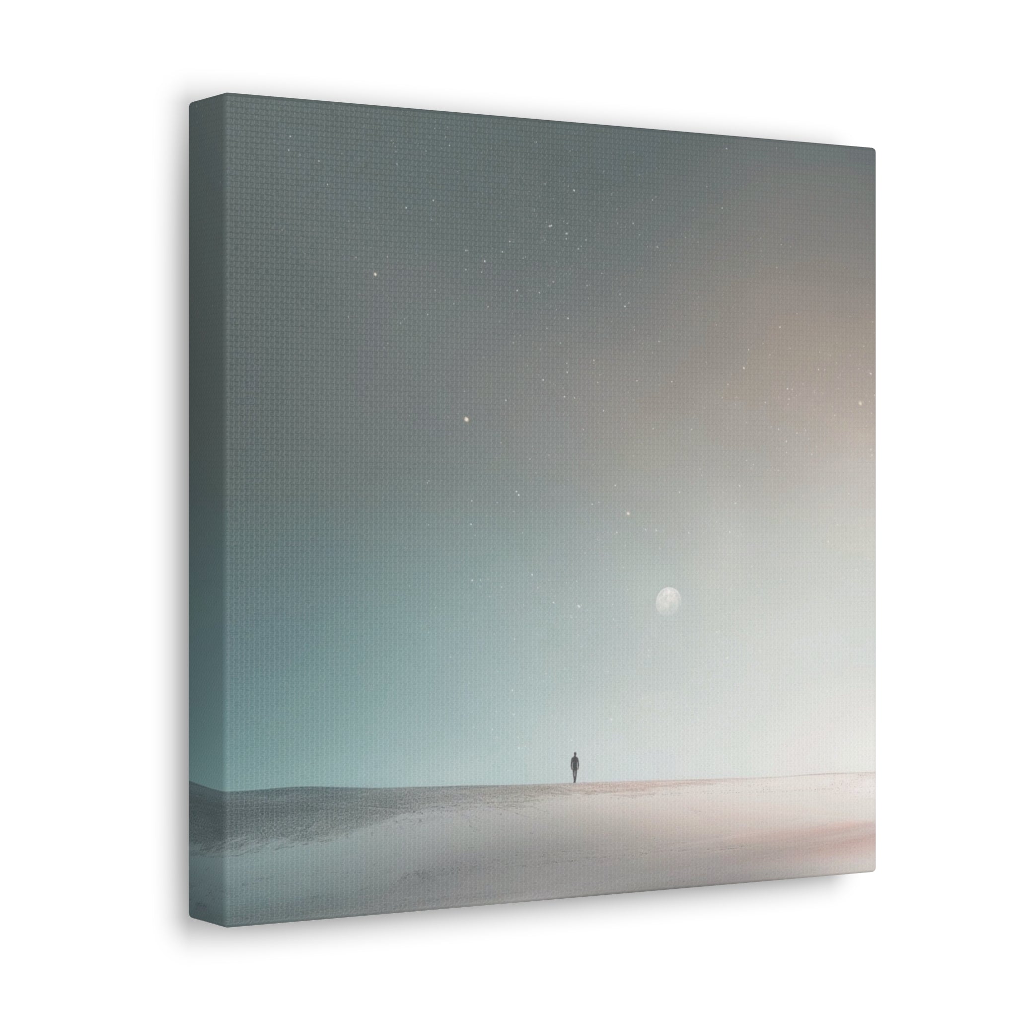 Solitude Horizon, Vibrant Matt Canvas Print