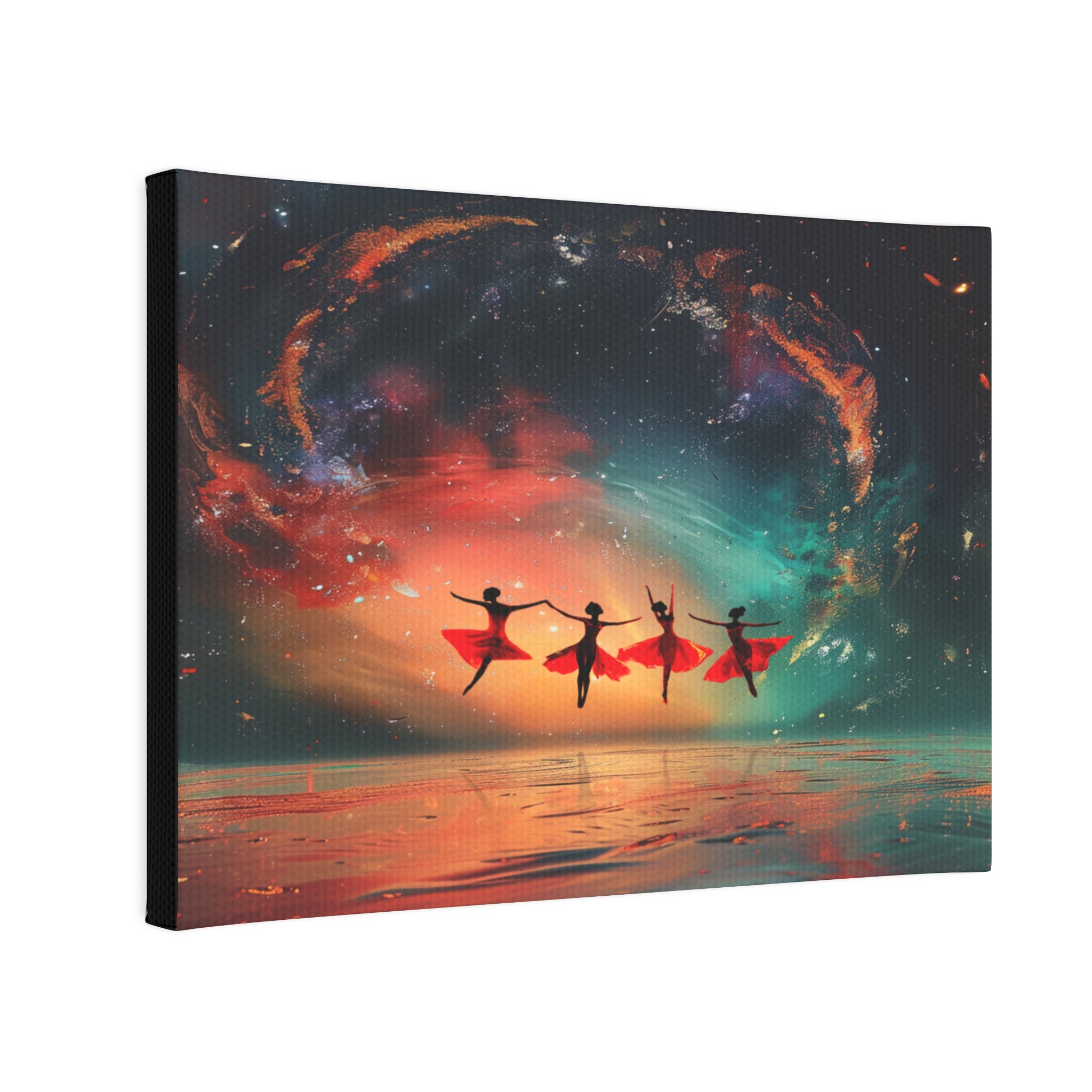 The Cosmic Dance, A Celestial Ballet‘, Canvas Photo Tile.  ( 5”x7”) - (7”x5”) - (8”x8”)