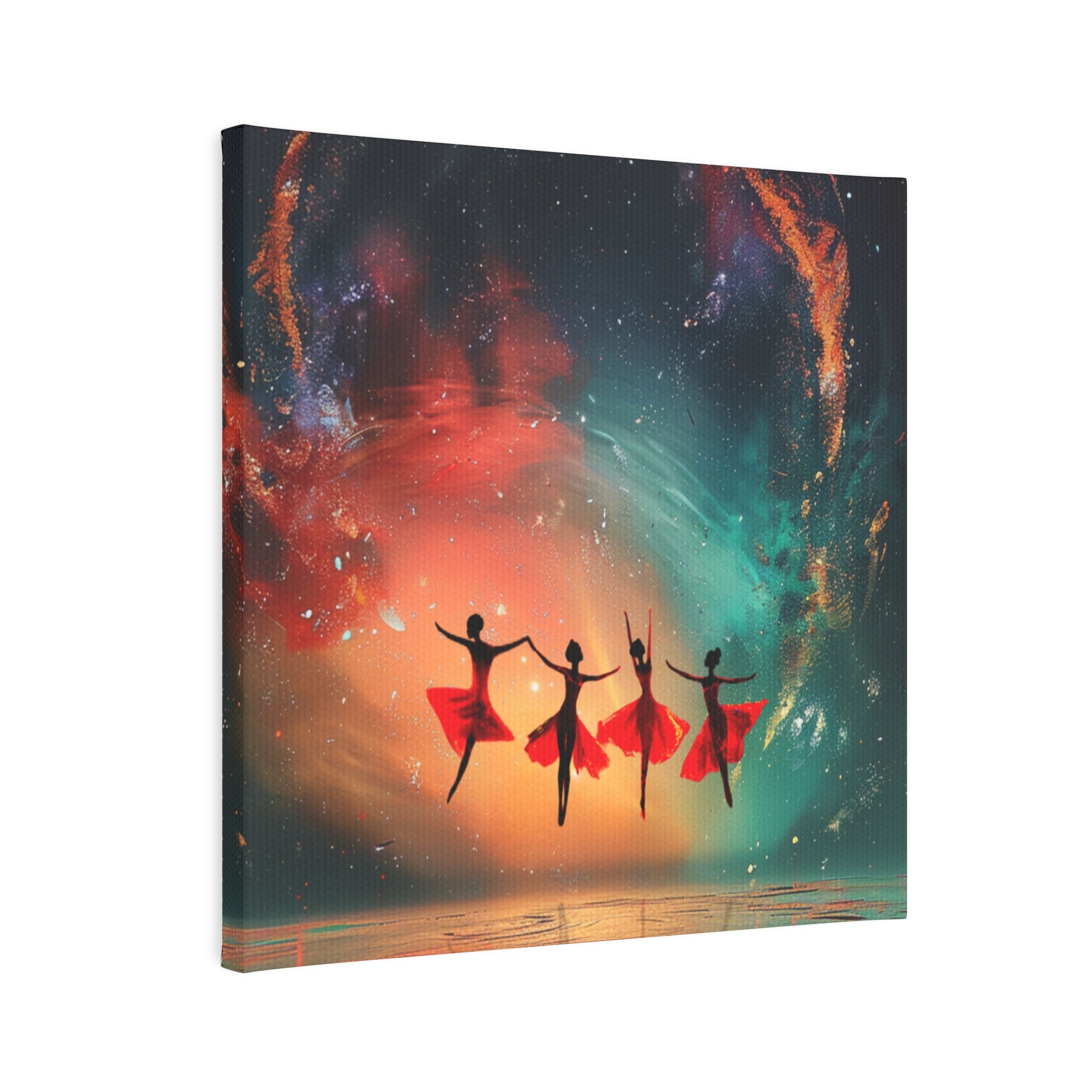 The Cosmic Dance, A Celestial Ballet‘, Canvas Photo Tile.  ( 5”x7”) - (7”x5”) - (8”x8”)