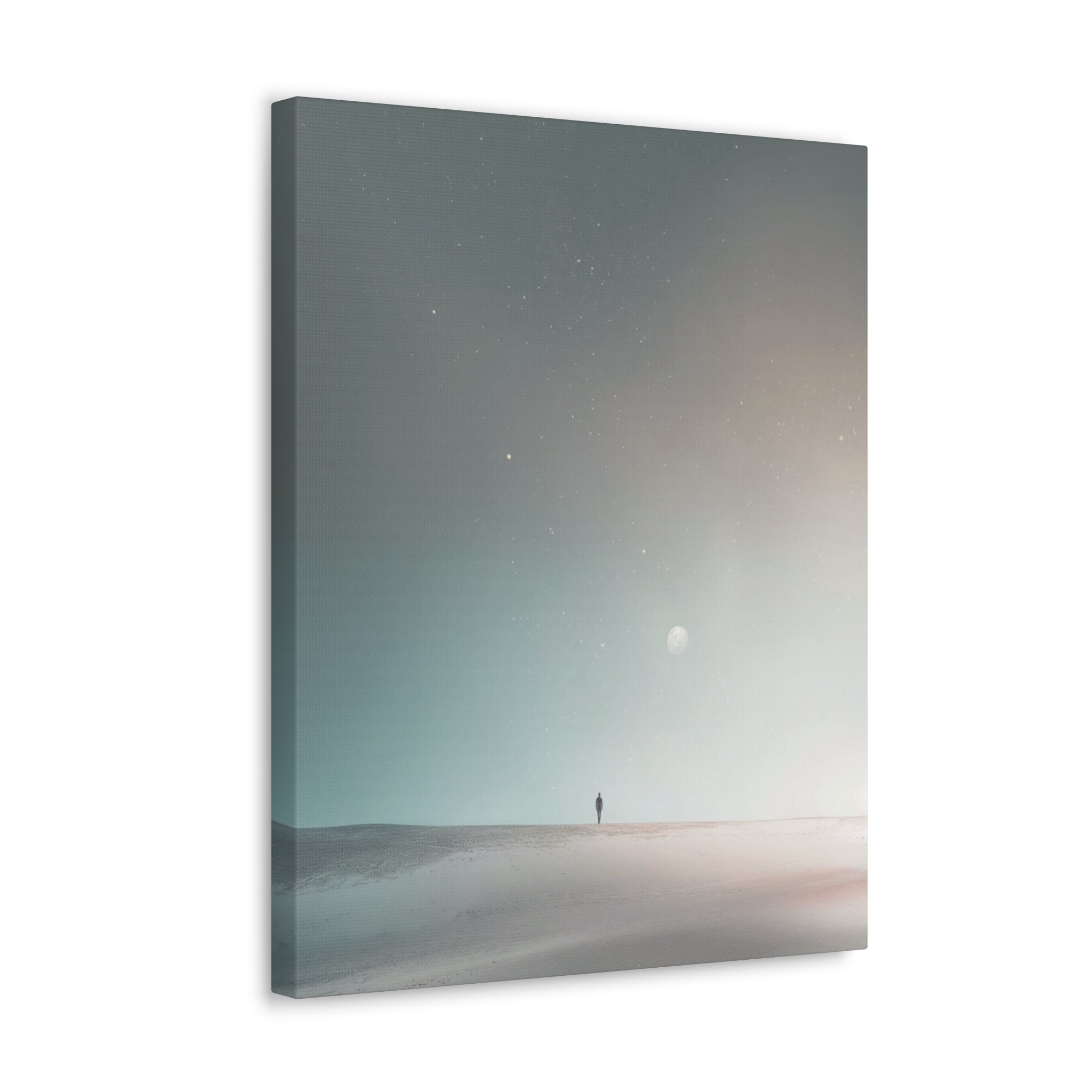 Solitude Horizon, Vibrant Matt Canvas Print