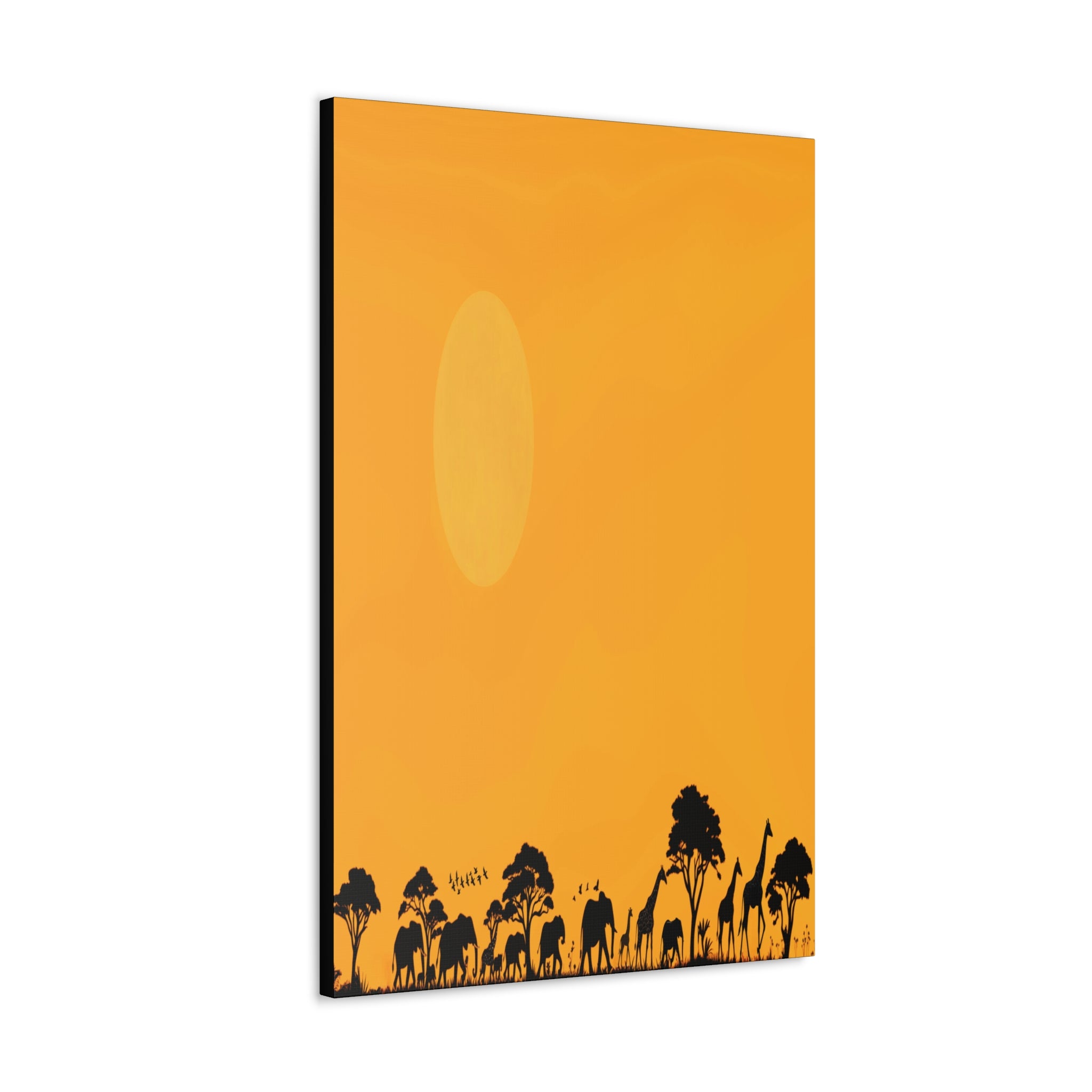 ‘Savanna Sunrise’ Wall Art Canvas Print