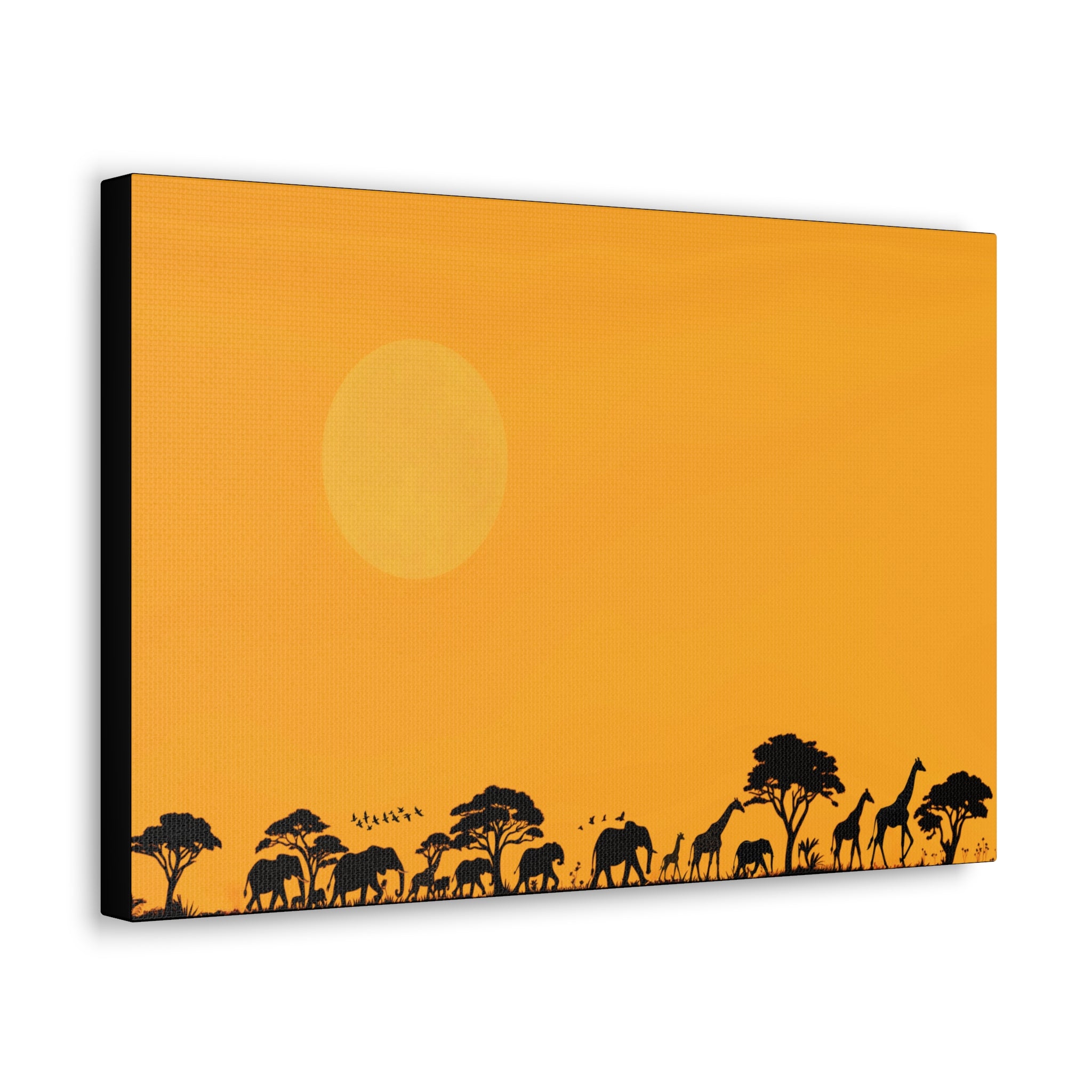 ‘Savanna Sunrise’ Wall Art Canvas Print