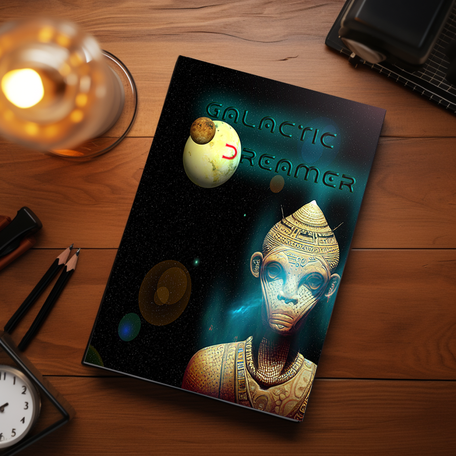 Personal Journal ‘The Galactic Dreamer’ Capture Your Galactic Thoughts